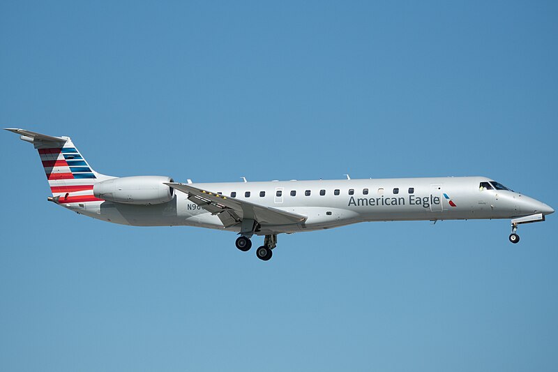 American Eagle Embraer ERJ 145LR N906AE at Miami International Airport